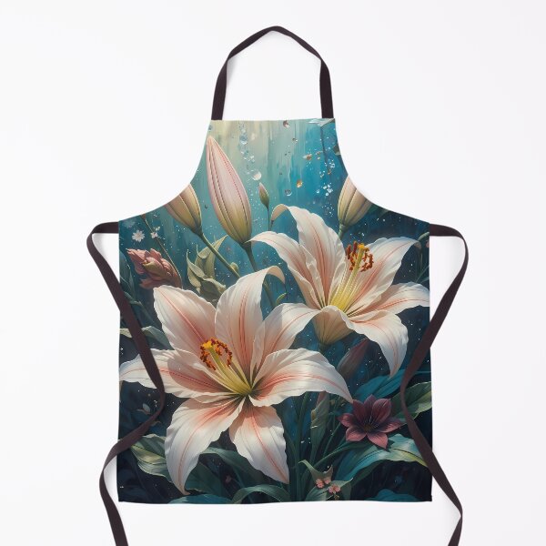 Item preview, Nature Lilies Serene Compositions Floral Art Botanical Illustration designed and sold by ART ATTACK ZONE.