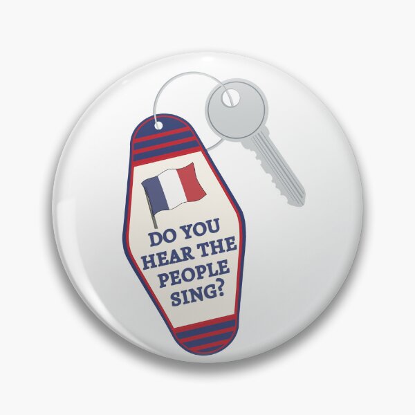 Item preview, Les Misérables Do you hear the people sing Keychain designed and sold by baranskini.