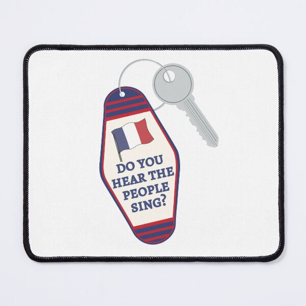 Item preview, Les Misérables Do you hear the people sing Keychain designed and sold by baranskini.