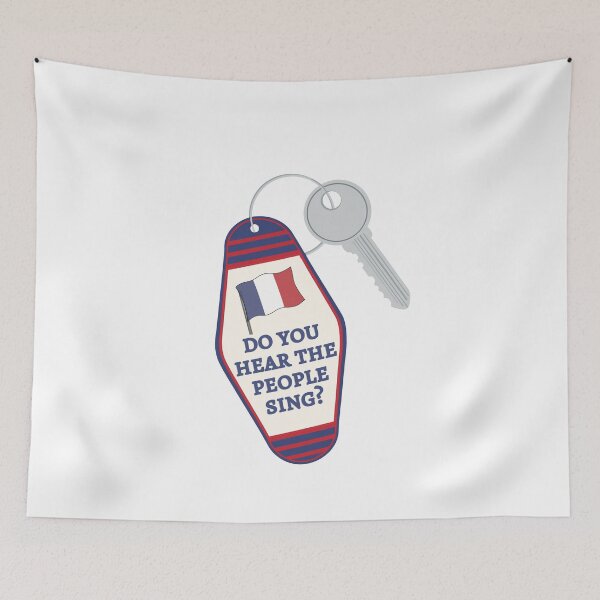 Item preview, Les Misérables Do you hear the people sing Keychain designed and sold by baranskini.