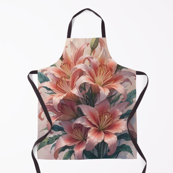 Item preview, Lilies Blooming Compositions Floral Art Botanical Illustration designed and sold by ART ATTACK ZONE.