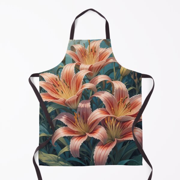 Item preview, Lilies Photo Painting Floral Art Botanical Illustration designed and sold by ART ATTACK ZONE.