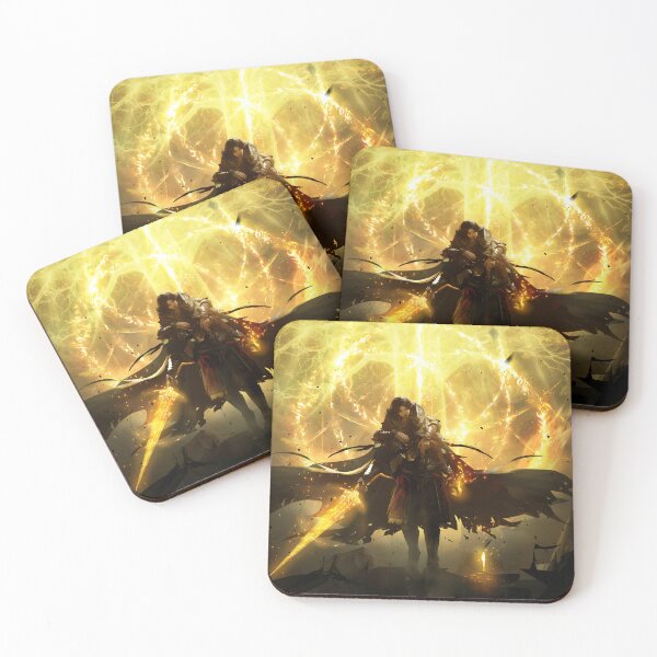 Item preview, Radiance Unbound: The Golden Order's Chosen Champion - Orig. Illus. from Osot-酒保 designed and sold by PeakMind.