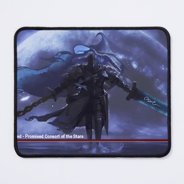 Item preview, The Tarnished Consort: Eternal Watcher of the Celestial Void - Orig. Illus. from Osot-酒保 designed and sold by PeakMind.
