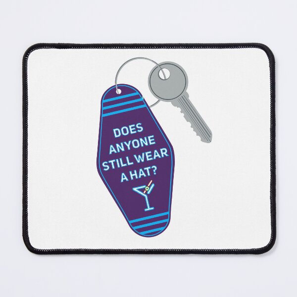Item preview, Company Broadway Does Anyone Still Wear a Hat? Keychain designed and sold by baranskini.