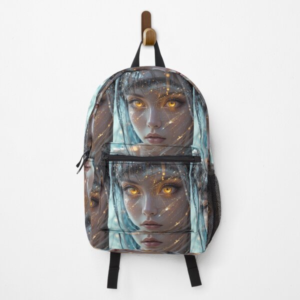 Item preview, Radiant Eyes Aesthetics Fantasy Realms Girl Woman Art designed and sold by ART ATTACK ZONE.