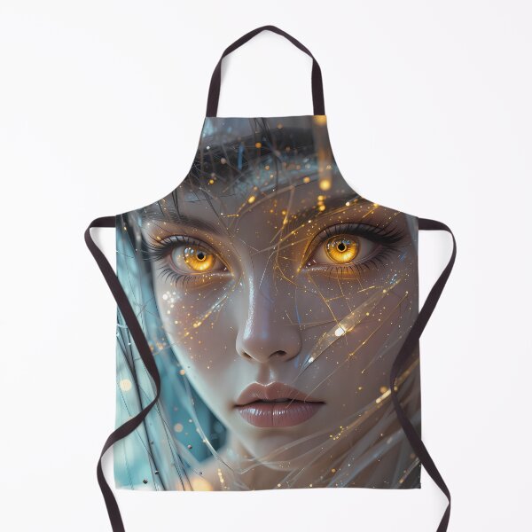 Item preview, Radiant Eyes Aesthetics Fantasy Realms Girl Woman Art designed and sold by ART ATTACK ZONE.
