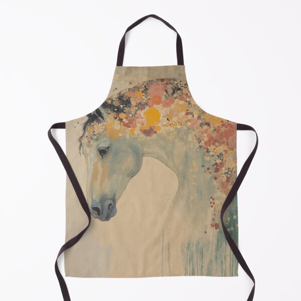 Item preview, Gustav Klimt Horse with Floral Mane designed and sold by MidCenturyStore.