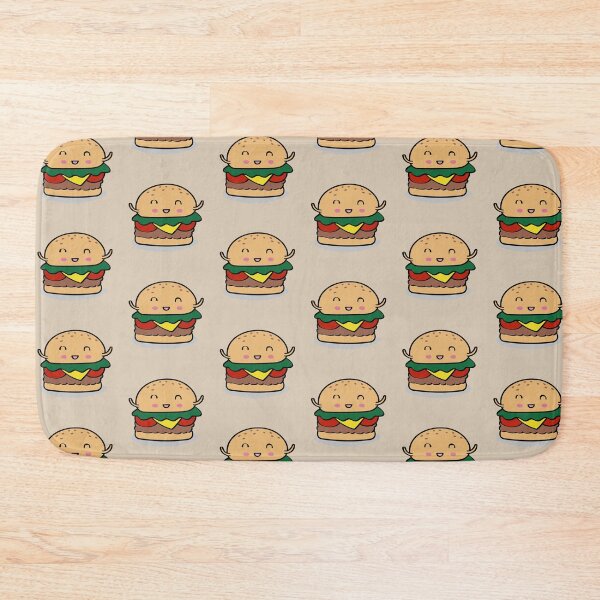Item preview, Adorable Burger Character Illustration designed and sold by CutestShopEver.