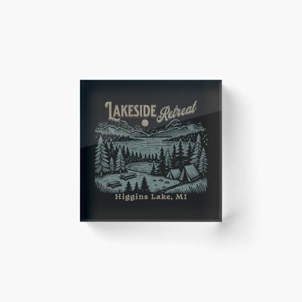 Item preview, Higgins Lake Lakeside Retreat designed and sold by SVTees75.