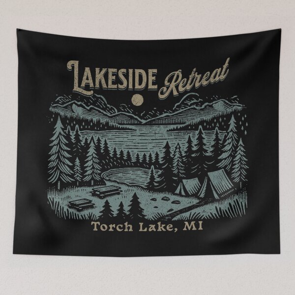Item preview, Torch Lake Lakeside Retreat designed and sold by SVTees75.