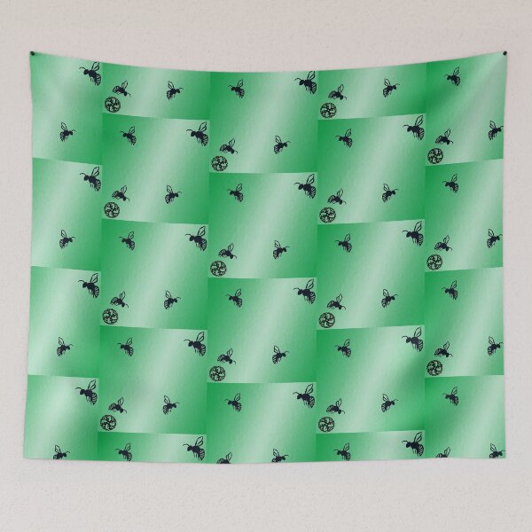 Item preview, Bees- Green designed and sold by Deadman7600.