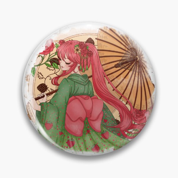 Item preview, Fragaria Riviera watercolor design designed and sold by StarRando.
