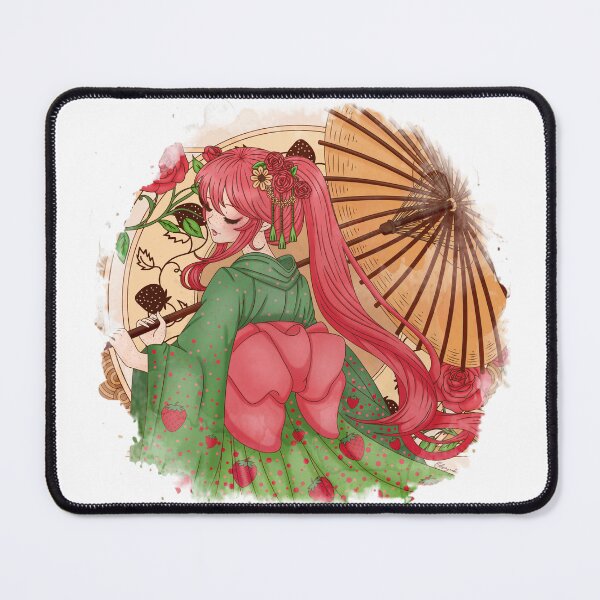 Item preview, Fragaria Riviera watercolor design designed and sold by StarRando.