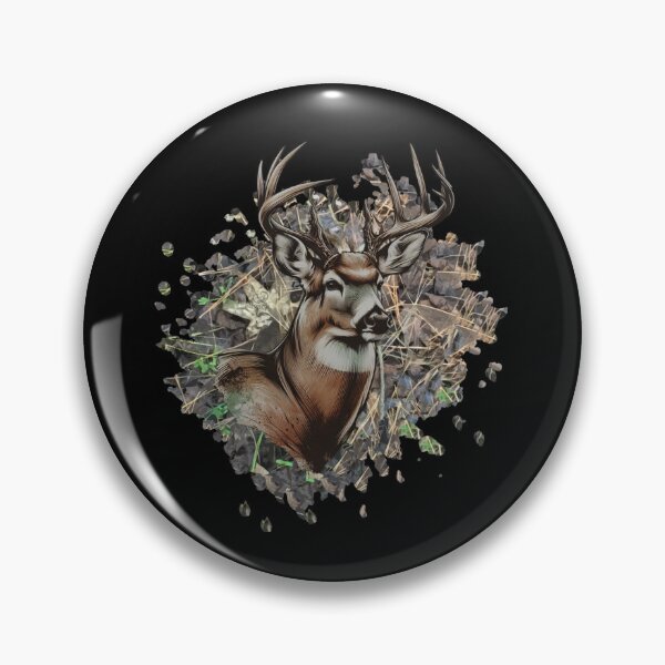 Item preview, Whitetail Trophy Buck Deer with Camouflage designed and sold by LifeCrush.