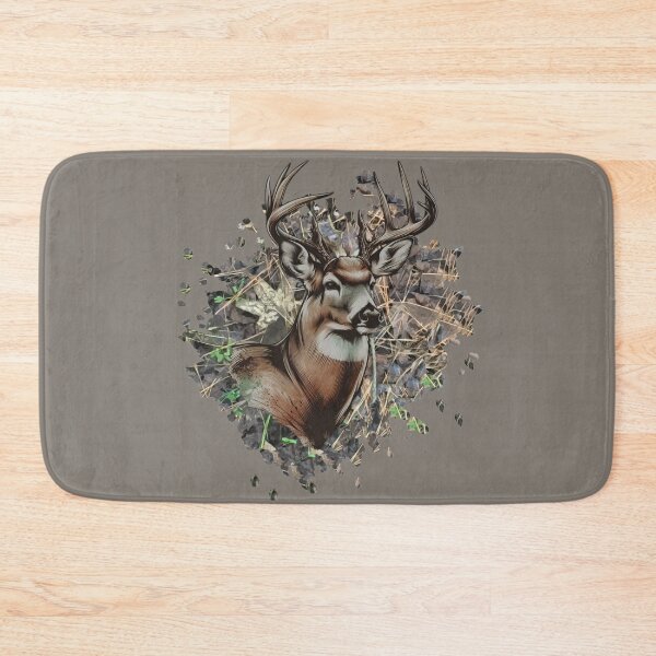 Item preview, Whitetail Trophy Buck Deer with Camouflage designed and sold by LifeCrush.