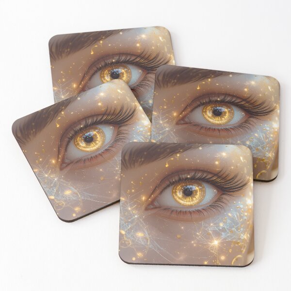 Item preview, Eyes Aesthetics Fantasy Realms Girl Woman Art designed and sold by ART ATTACK ZONE.