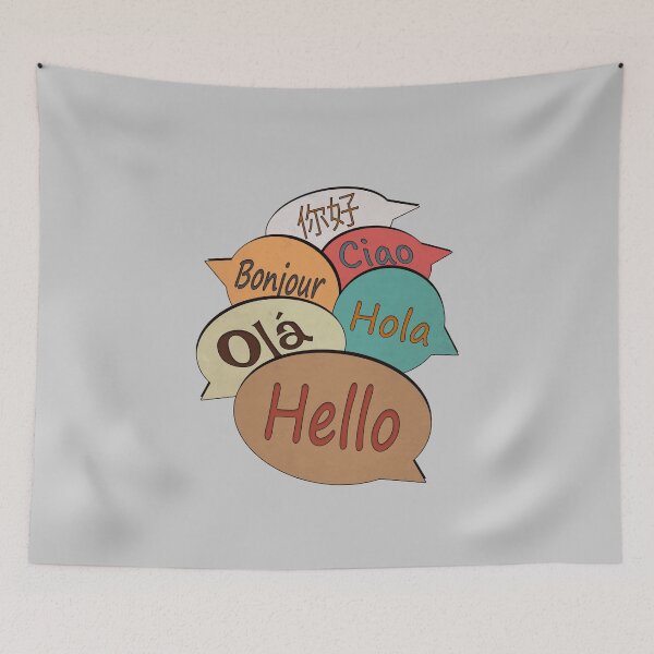 Item preview, HOLA ALREDEDOR DEL MUNDO designed and sold by RonnyMilleo.