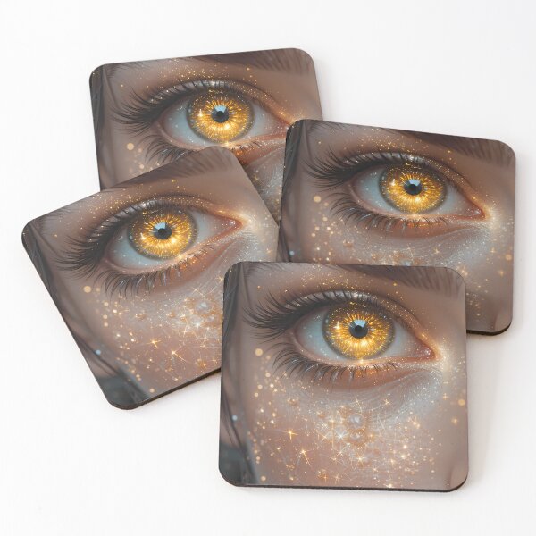 Item preview, World Eyes Aesthetics Fantasy Realms Girl Woman Art designed and sold by ART ATTACK ZONE.