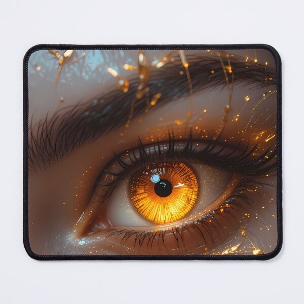 Item preview, Surreal Eyes Aesthetics Fantasy Realms Girl Woman Art designed and sold by ART ATTACK ZONE.