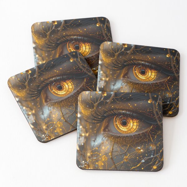 Item preview, Dreamlike Eyes Aesthetics Fantasy Realms Girl Woman Art designed and sold by ART ATTACK ZONE.