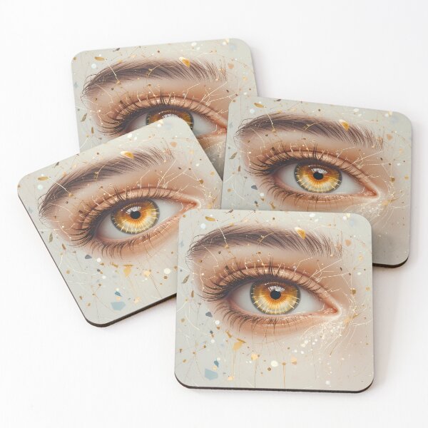 Item preview, Artistic Eyes Aesthetics Fantasy Realms Girl Woman Art designed and sold by ART ATTACK ZONE.
