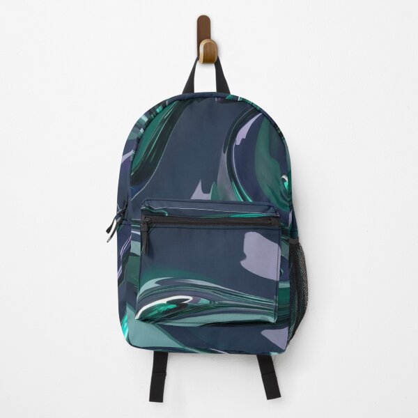 Item preview, Swirling Gloss Currents in Teal and Black designed and sold by Harmonic_Layers.