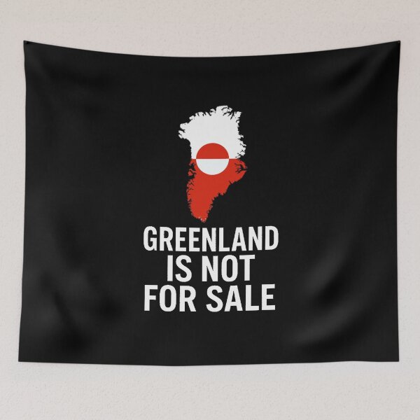 Item preview, Greenland Is Not For Sale Freedom designed and sold by Ketsuruii shop.