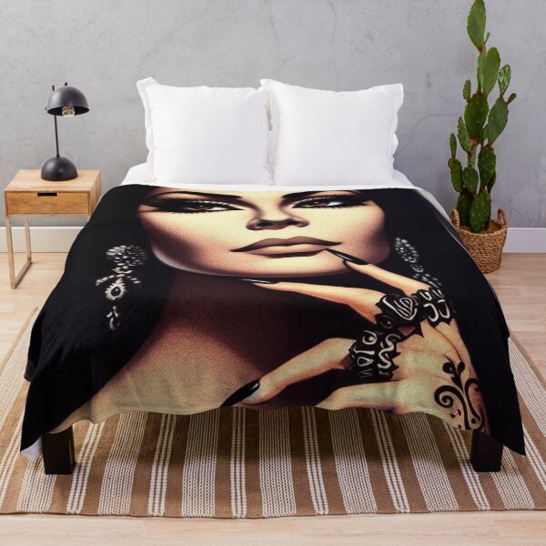 Item preview, Beauty Goth Woman designed and sold by PulpVintage.