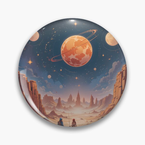 Item preview, Mars Adventures Martian Landscapes Space Travel Red Planet designed and sold by ART ATTACK ZONE.
