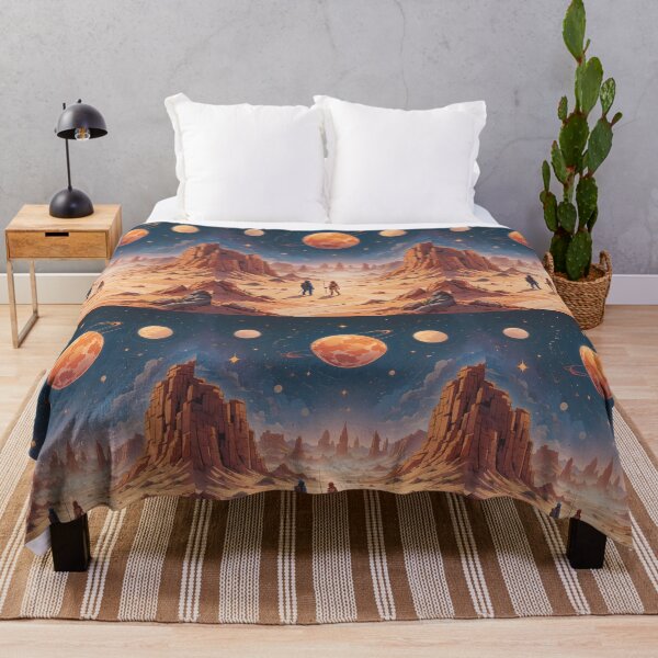 Item preview, Mars Adventures Martian Landscapes Space Travel Red Planet designed and sold by ART ATTACK ZONE.
