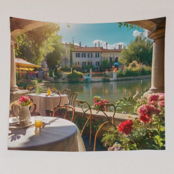 Item preview, Blossoms and Magic: A Fairy Tale Restaurant by the Water designed and sold by BlareBlare.