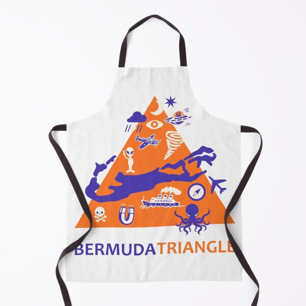 Item preview, Bermuda Triangle Illustration designed and sold by Traveldrawings.