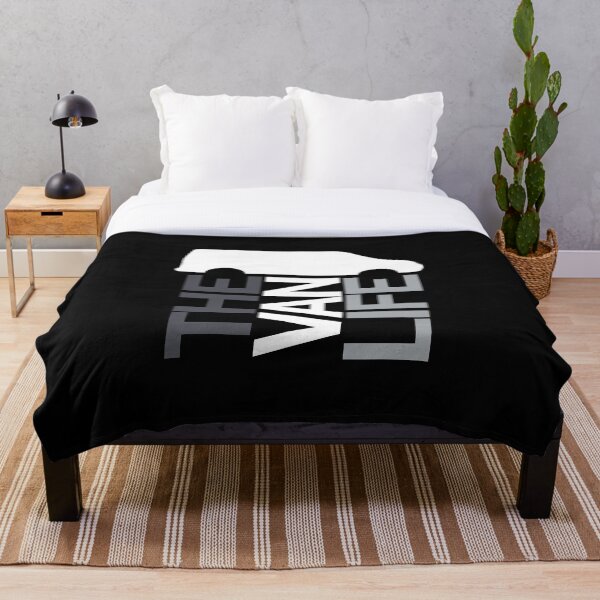 The Van life Logo - Throw blanket