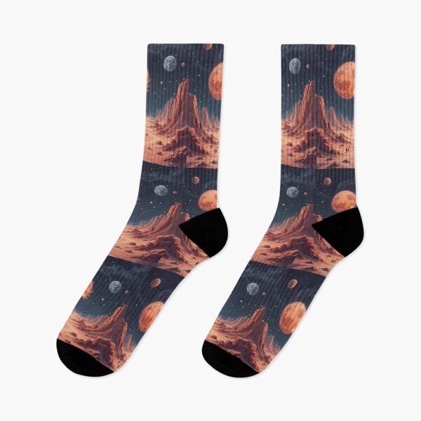 Item preview, Mars Martian Landscapes Space Travel Red Planet designed and sold by ART ATTACK ZONE.