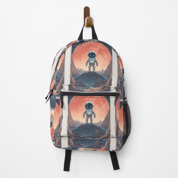 Item preview, Mars Astronaut Martian Landscapes Space Travel Red Planet designed and sold by ART ATTACK ZONE.