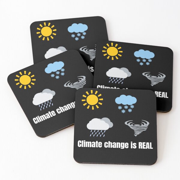 Item preview, Climate change is REAL - white designed and sold by VasInd.