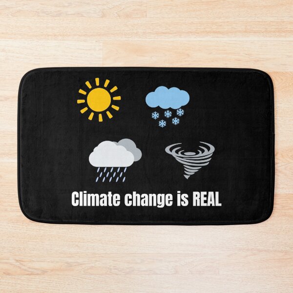 Item preview, Climate change is REAL - white designed and sold by VasInd.