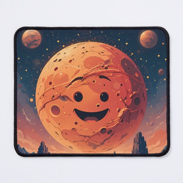 Item preview, Mars Moon Martian Landscapes Space Travel Red Planet designed and sold by ART ATTACK ZONE.