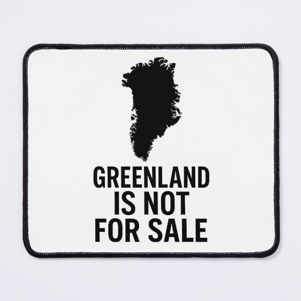 Item preview, Greenland Is Not For Sale! designed and sold by Ketsuruii shop.