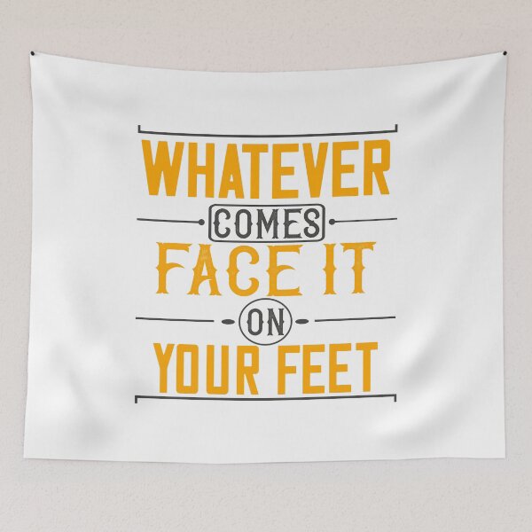 Item preview, Face It On Your Feet designed and sold by Taveren-Tavern.