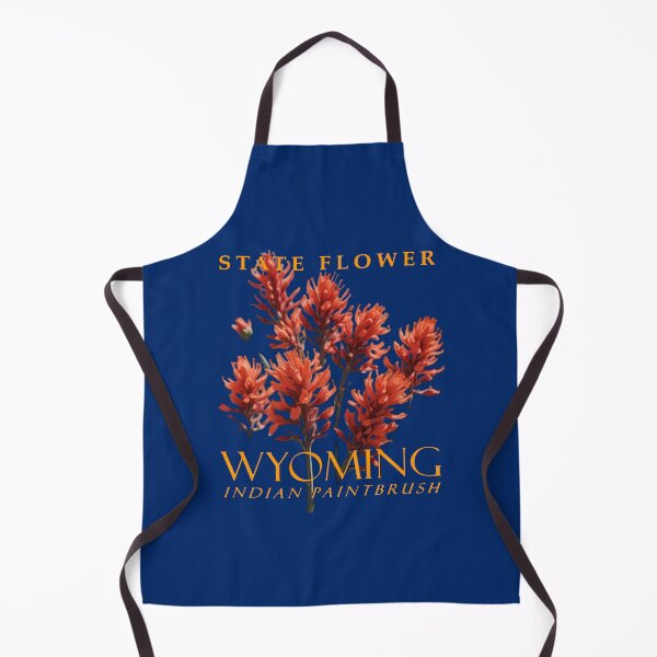 Item preview, Wyoming Territory Flower The Desert Paintbrush designed and sold by taiche.