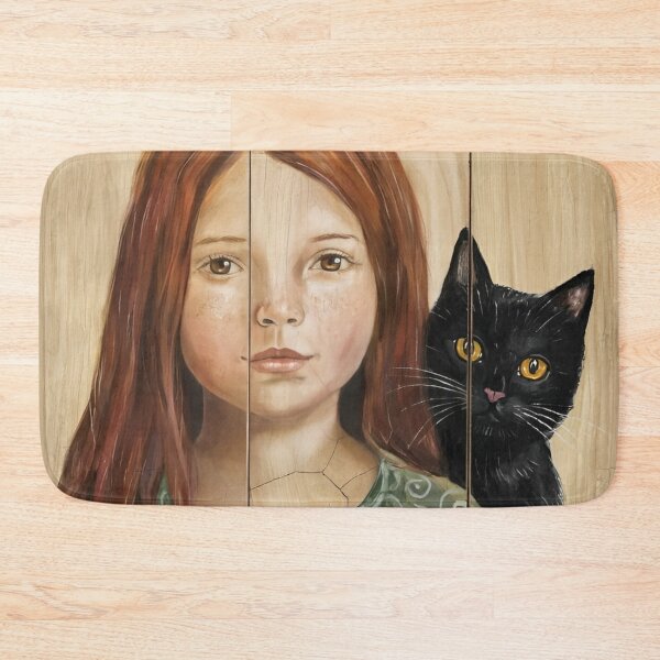 Item preview, Painted Girl on the Fence designed and sold by AJSRPrints.