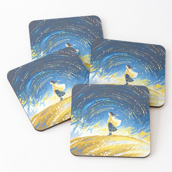 Item preview, Celestial Voyage: Girl in Stardust designed and sold by Kayslab.