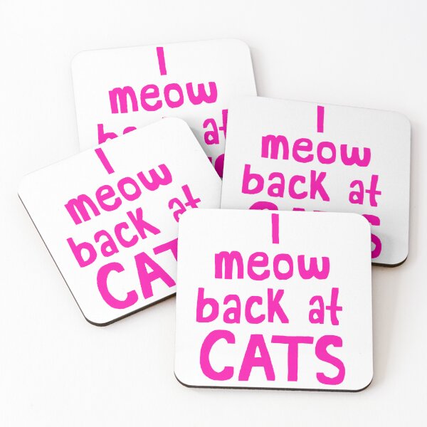 Item preview, I meow back at CATS!! designed and sold by garlicbread.475.