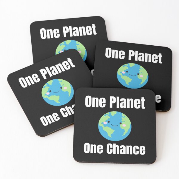 Item preview, One Planet One Chance - white designed and sold by VasInd.