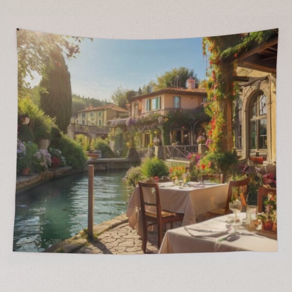 Item preview, Dine in a Dream: A Magical Restaurant by the Canal designed and sold by BlareBlare.
