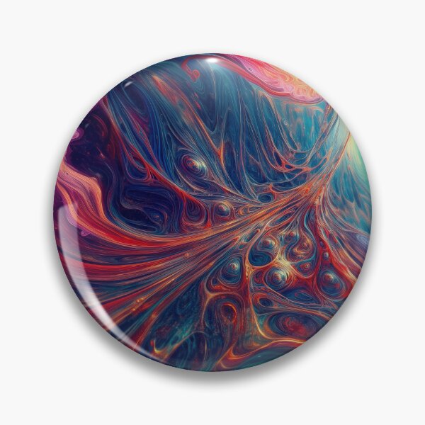 Item preview, Vibrant Psychedelic Dreamscape – Surreal Cosmic Wonderland designed and sold by TrippyFest.