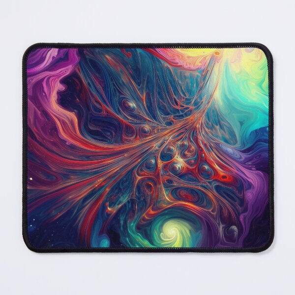 Item preview, Vibrant Psychedelic Dreamscape – Surreal Cosmic Wonderland designed and sold by TrippyFest.