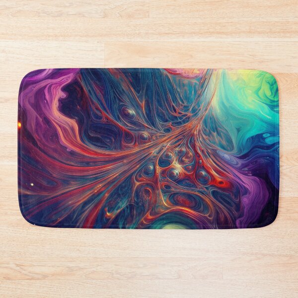 Item preview, Vibrant Psychedelic Dreamscape – Surreal Cosmic Wonderland designed and sold by TrippyFest.